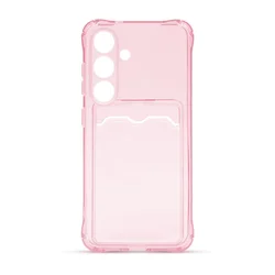 Futrola Clear Wallet za Samsung S25, Roze