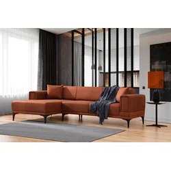 ATELIER DEL SOFA Ugaona garnitura Horizon Left Tile Red