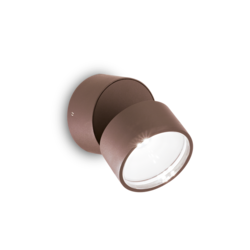 Ideal Lux - LED spoljašnje zidno svetlo OMEGA LED/7W/230V CRI 90 IP54 smeđa