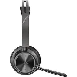 HP Poly Voyager Focus 2 Microsoft Teams Certified USB-C-C Headset +USB-C/A Adapter +Charging Stand