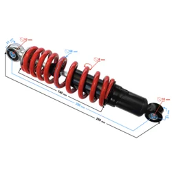 shumee ATV 110 amortizer 25cm/8mm