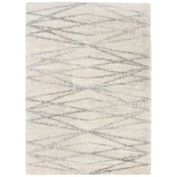 Chemex Preproga Versay Moderna Moda Boho Shaggy Z518A Ejf Bf Kremna Modra Siva