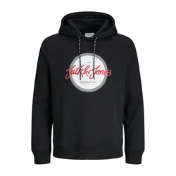 Jack & Jones Muška dukserica Urban, Crna