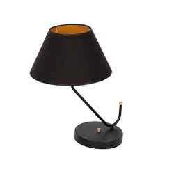 Stona lampa VICTORIA 1xE27/60W/230V crna
