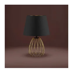 EGLO stona lampa JAZMINIA E27 30 cm mesing crna 390039