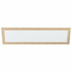EGLO LED plafonjera PIGLIONASSO 32 W 124,5x34,5 cm svetlo drvo 99473