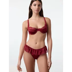 Trendyol Milla Ženski set donjeg veša Thmaw25Cc00011, Bordo