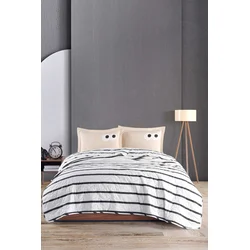 Lessentiel Maison Komplet posteljine Funny, 200x220 cm, Crno-beli