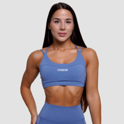 GymBeam Sportski grudnjak FIT Steel Blue