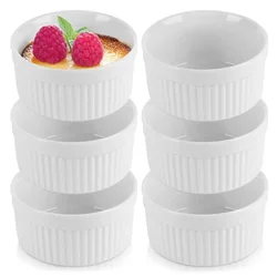 shumee 6x Keramična skleda za enolončnico Ramekin, odporna na pečico, 260 ml