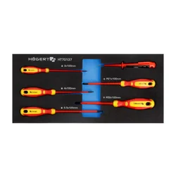 Hogert organizator eva set odvijača 1000v i ispitivač napona 6 kom ( HT7G137 )