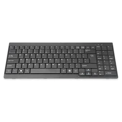 Digitus DS-72000US tipkovnica USB QWERTY Angleška (ZDA) Črna