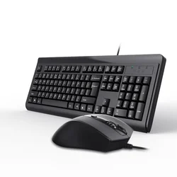 A4Tech Tastatura, Žičana, Crna