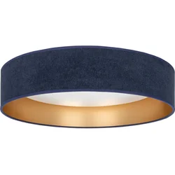 Brilagi-LED prigušiva svetlost VELVET SM. 24W/230V 3000-6000K, prečnik 45 cm, plava/zlatna WT+DO