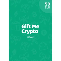 Gift Me Crypto Gift Card 50 EUR Key GLOBAL