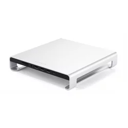 Satechi USB-C aluminijasto stojalo in hub za monitor-srebrna