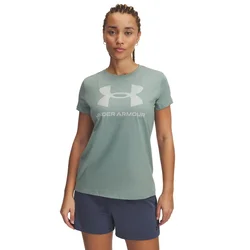 Under Armour RIVAL LOGO SS, ženska majica, zelena 1356305