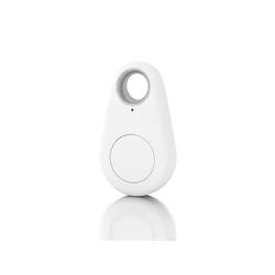 Bluetooth lokator s ključnim obročkom bel