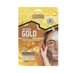 Beauty Formulas Hranljiva maska za lice Gold Honey Comb