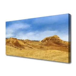 tulup.si Slika na platnu Desert hills landscape 125x50 cm