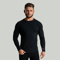 STRIX Muška majica dugih rukava MERINO I Black