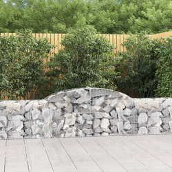 Lučne gabionske košare 8 kom 300x30x60/80 cm pocinčano željezo