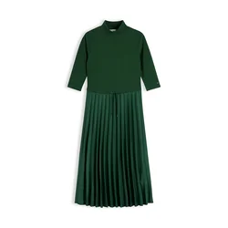 TOMMY HILFIGER Obleka temno zelena