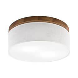 Brilagi - LED plafonsko svetlo BELLADONNA 2xE27/15W/230V prečnik 40 cm bela/hrast-trešnja