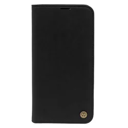 LEATHER RETRO FLIP Maska za telefon za Iphone 14 Plus , Crna