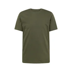 KnowledgeCotton Apparel Majica temno zelena