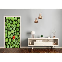 tulup.si Samolepilni tapete na vratih Rdeč paradižnik 85x205 cm