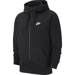 NIKE muška jakna M NSW CLUB HOODIE FZ FT, crna