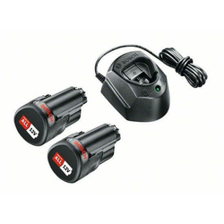 BOSCH Starter set 2x PBA 12V 1,5 Ah + punjač GAL 1210, 1600A01L3E