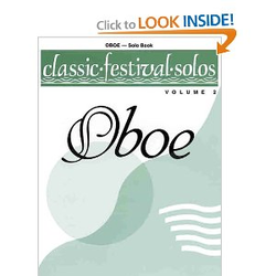 CLASSIC FEST SOLOS OBOE SOLO BOOK VOL.2 NOTE