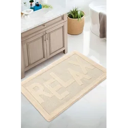 Lessentiel Maison Prostirka za kupatilo Relax, 60x100 cm, Krem
