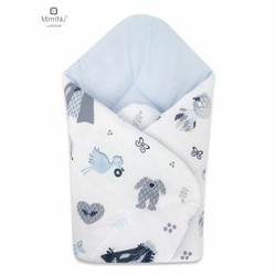 MimiNu jastuk dekica za novorođenče - Baby Shower Blue