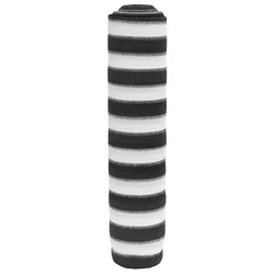 Mreža za privatnost antracit-bijela 2 x 25 m HDPE 75 g/m2