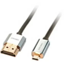 Lindy 41681 HDMI kabel A-Micro 1 m črne barve