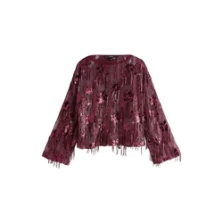 Next Bluza burgund