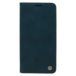 Maska za telefon LEATHER RETRO FLIP za Iphone 13 Pro, Plava