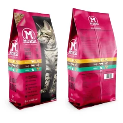 Moksi Hrana Za Odrasle Mačke Piletina/Zečetina/Govedina - 1.5 kg