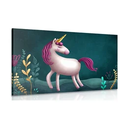 Slika pravljični samorog - 120x80