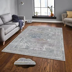 Conceptum Hypnose Tepih Eexfab1191, Pravougaoni, 80 x 150 cm, Sivi