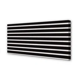 tulup.si Slika na platnu Redni črne črte 100x50 cm