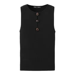 MANGO Top LAGARTA črna