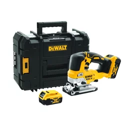 VBODNA ŽAGA 18V, 2X 5.0 ah, T-STAK KOVČEK Dewalt DCS334P2