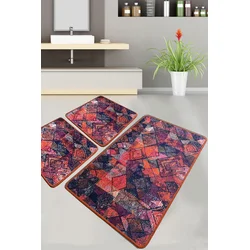 Lessentiel Maison Set 3 prostirke za kupatilo Šareni