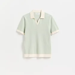 Reserved - Polo džemper s visokim sadržajem pamuka