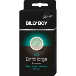 BILLY BOY kondomi Extra Large XXL, 6/1