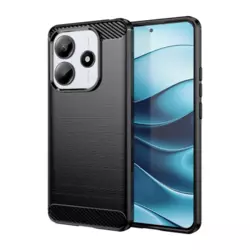 Maska Silicone Defender za Xiaomi Redmi Note 14 4G (EU) (China Edition 163.25*76.55*8,16 mm) crna.
